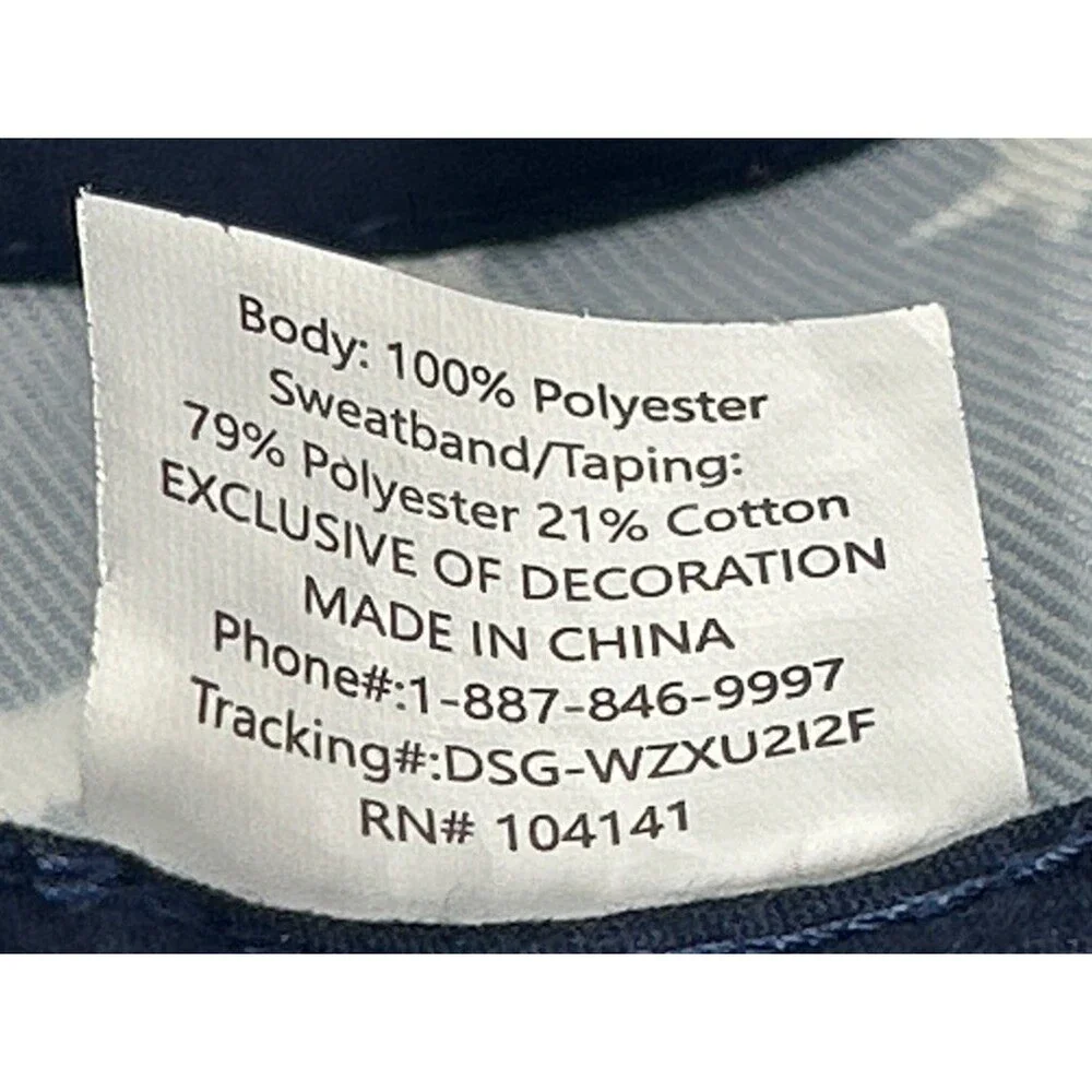 New DSG Youth S/M American Summer Fourth of July Patriotic Navy Stars Bucket Hat